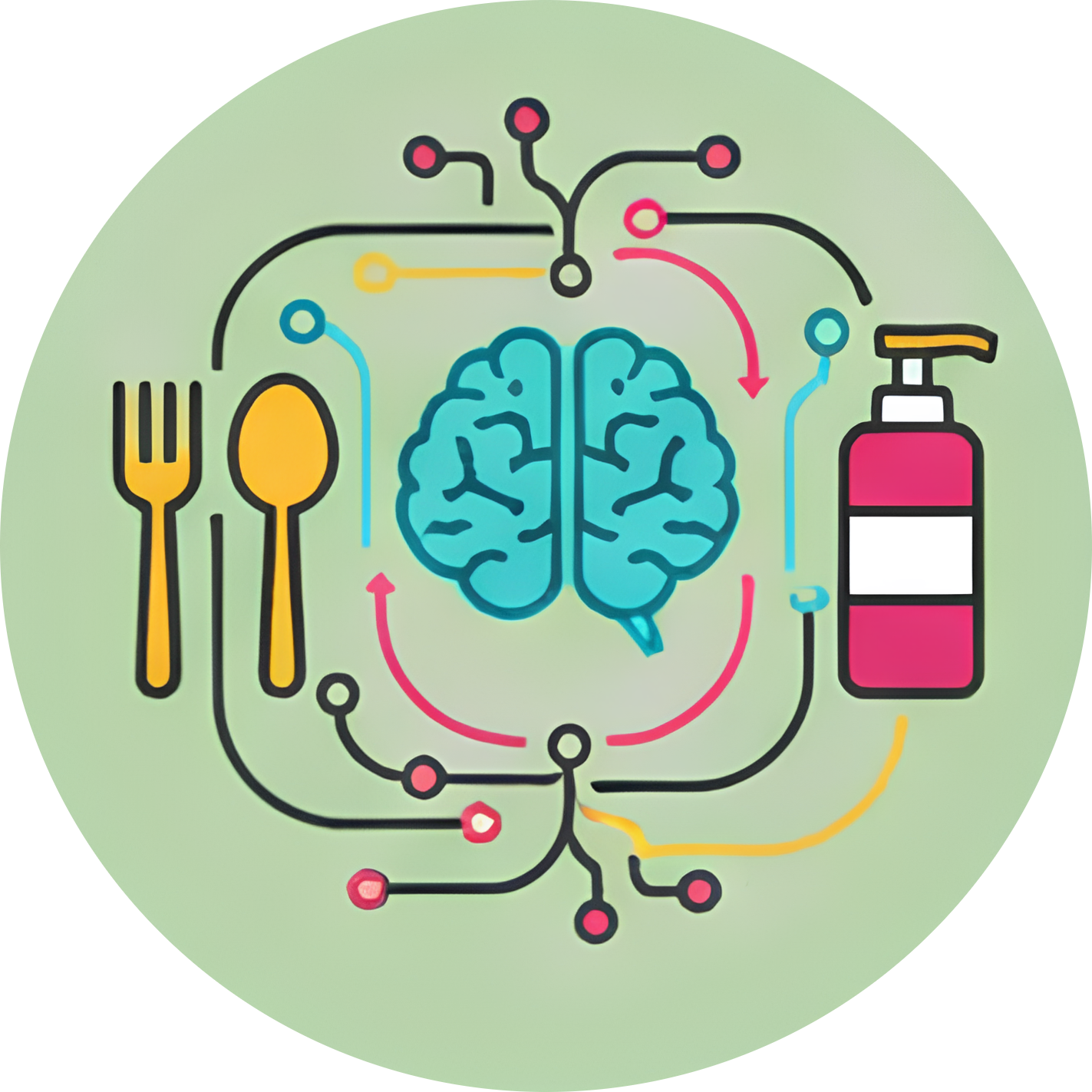 image to depict 3rd  app feature, Food & Skincare Analysis in the same app